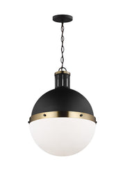 Visual Comfort Studio 6677101-112 Hanks One Light Pendant, Midnight Black Alternate Image.jpg