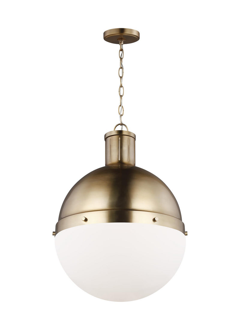 Visual Comfort Studio 6677101-848 Hanks One Light Pendant, Satin Brass Alternate Image.jpg
