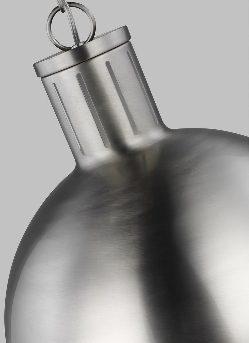 Visual Comfort Studio 6677101-962 Hanks One Light Pendant, Brushed Nickel Alternate Image 3.jpg