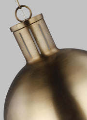 Visual Comfort Studio 6677101EN3-848 Hanks One Light Pendant, Satin Brass Alternate Image.jpg