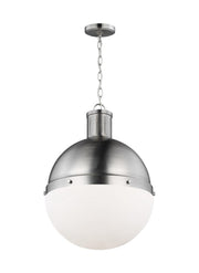 Visual Comfort Studio 6677101EN3-962 Hanks One Light Pendant, Brushed Nickel Alternate Image.jpg