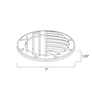 Kichler 16096CBR VLO In-Ground Rockguard, Centennial Brass (2)