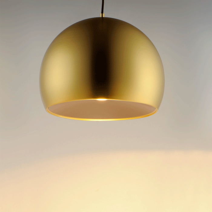 ET2 E24924-SBRCOF Palla LED Pendant, Satin Brass / Coffee Alternate Image.jpg