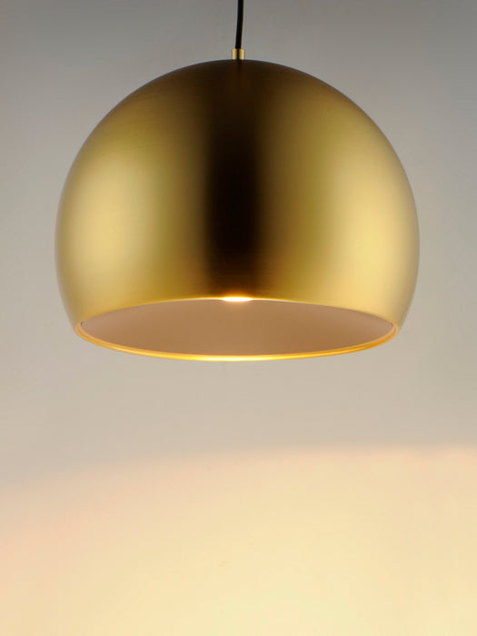 ET2 E24924-SBRCOF Palla LED Pendant, Satin Brass / Coffee Alternate Image 2.jpg