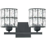 Quoizel GIB8613MBK Gibson Two Light Bath, Matte Black Alternate Image.jpg