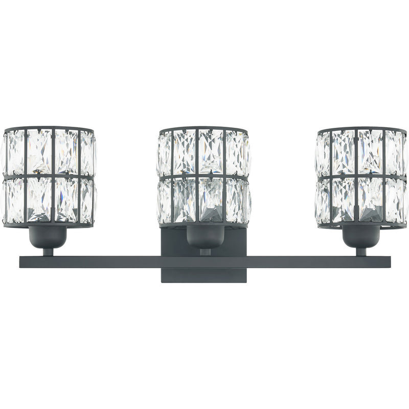 Quoizel GIB8622MBK Gibson Three Light Bath, Matte Black Alternate Image.jpg
