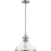 Quoizel GRTS2814BN Grant One Light Pendant, Brushed Nickel Alternate Image 2.jpg