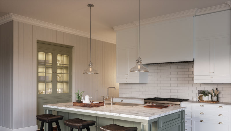 Quoizel GRTS2814BN Grant One Light Pendant, Brushed Nickel Alternate Image 4.jpg