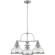 Quoizel GRTS5103BN Grant Three Light Chandelier, Brushed Nickel Alternate Image.jpg