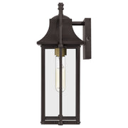 Quoizel MAN8407WT Manning One Light Outdoor Wall Mount, Western Bronze Alternate Image 2.jpg