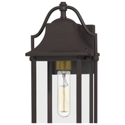 Quoizel MAN8407WT Manning One Light Outdoor Wall Mount, Western Bronze Alternate Image 4.jpg