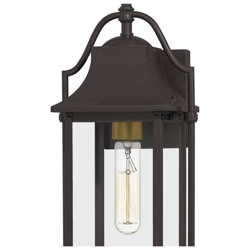 Quoizel MAN8407WT Manning One Light Outdoor Wall Mount, Western Bronze Alternate Image 4.jpg