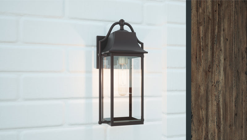 Quoizel MAN8407WT Manning One Light Outdoor Wall Mount, Western Bronze Alternate Image 6.jpg