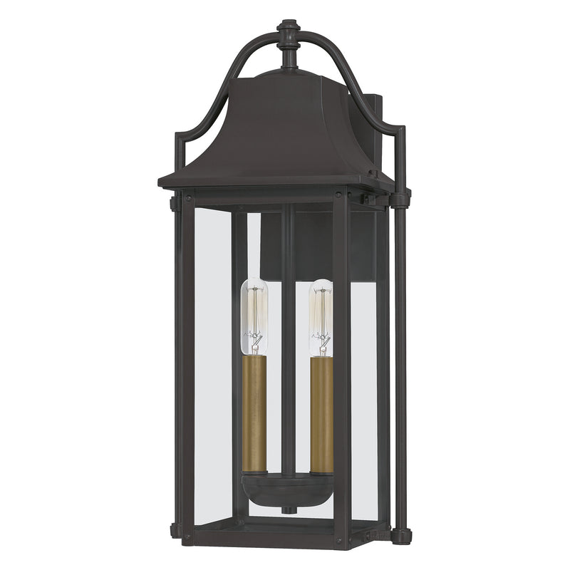 Quoizel MAN8409WT Manning Two Light Outdoor Wall Mount, Western Bronze Alternate Image.jpg
