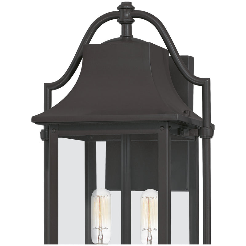 Quoizel MAN8409WT Manning Two Light Outdoor Wall Mount, Western Bronze Alternate Image 4.jpg