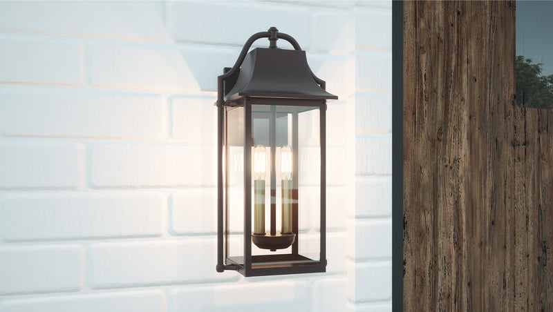 Quoizel MAN8409WT Manning Two Light Outdoor Wall Mount, Western Bronze Alternate Image 6.jpg