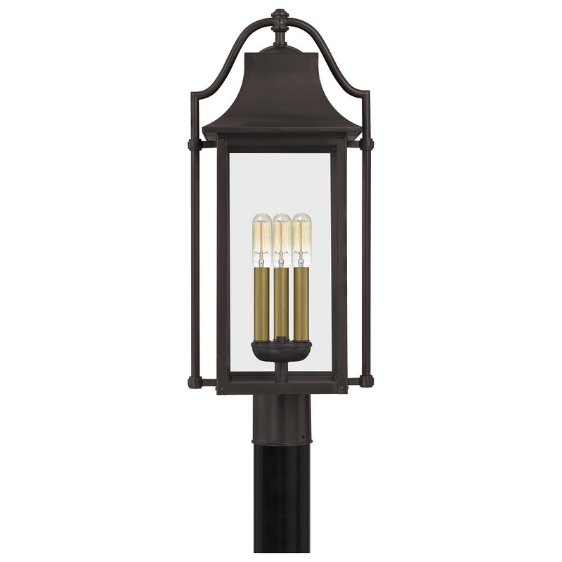 Quoizel MAN9011WT Manning Three Light Outdoor Post Mount, Western Bronze Alternate Image 3.jpg
