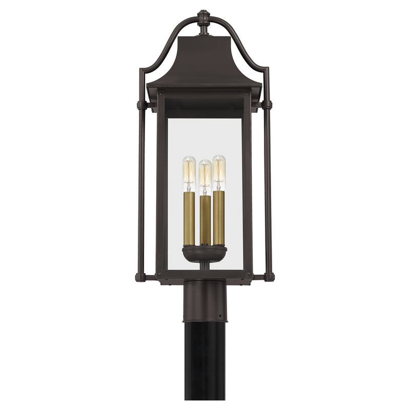 Quoizel MAN9011WT Manning Three Light Outdoor Post Mount, Western Bronze Alternate Image 4.jpg