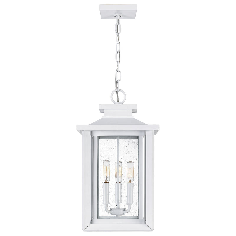 Quoizel WKF1911W Wakefield Three Light Outdoor Hanging Lantern, White Lustre Alternate Image 2.jpg