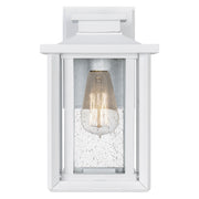 Quoizel WKF8407W Wakefield One Light Outdoor Wall Mount, White Lustre Alternate Image 2.jpg