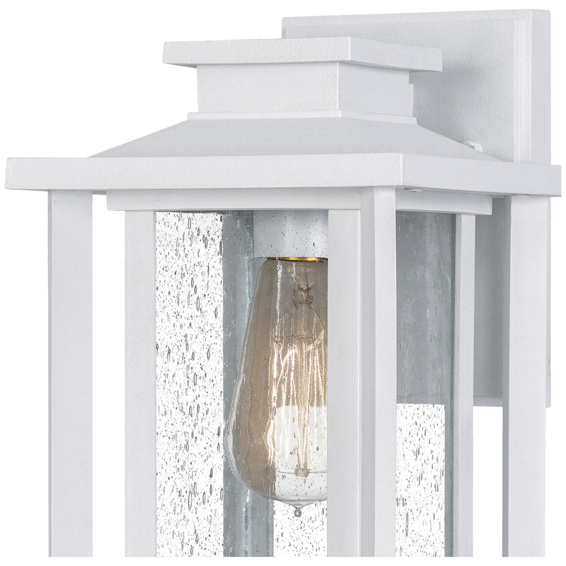 Quoizel WKF8407W Wakefield One Light Outdoor Wall Mount, White Lustre Alternate Image 4.jpg