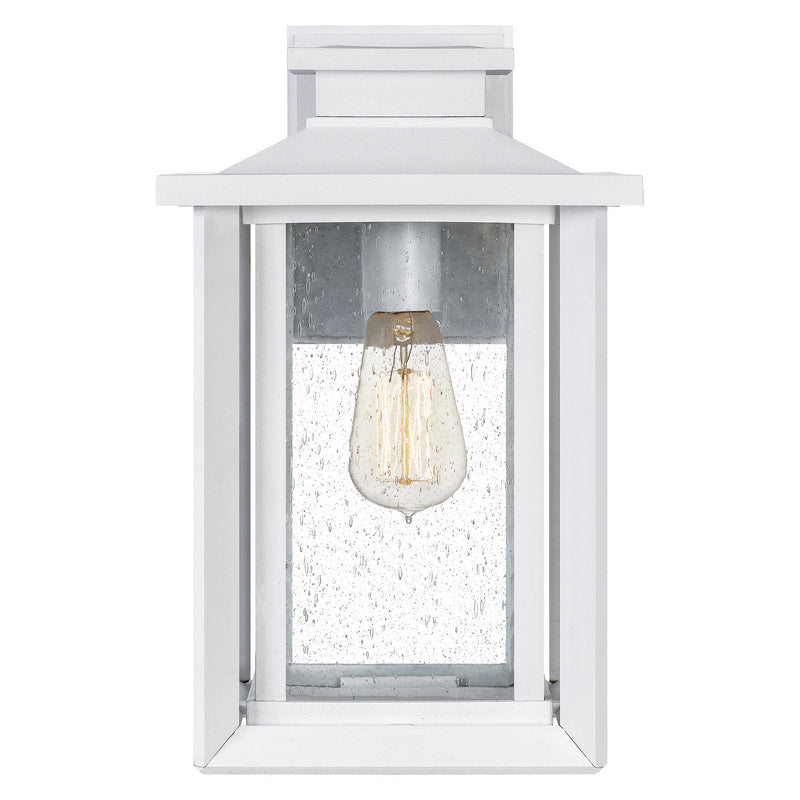 Quoizel WKF8409W Wakefield One Light Outdoor Wall Mount, White Lustre Alternate Image 2.jpg