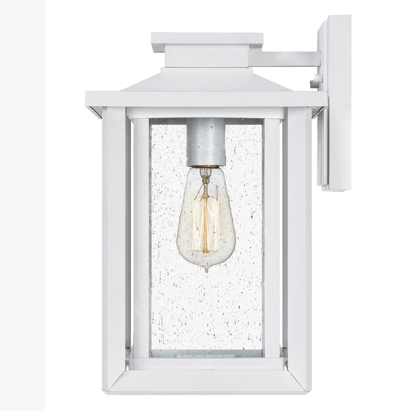 Quoizel WKF8409W Wakefield One Light Outdoor Wall Mount, White Lustre Alternate Image 3.jpg
