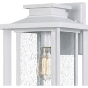 Quoizel WKF8409W Wakefield One Light Outdoor Wall Mount, White Lustre Alternate Image 4.jpg