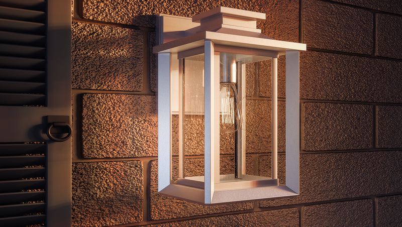 Quoizel WKF8409W Wakefield One Light Outdoor Wall Mount, White Lustre Alternate Image 6.jpg