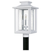 Quoizel WKF9011W Wakefield Three Light Outdoor Post Mount, White Lustre Alternate Image.jpg