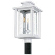 Quoizel WKF9011W Wakefield Three Light Outdoor Post Mount, White Lustre Alternate Image 3.jpg
