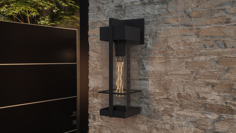 Quoizel WYN8406EK Wynn One Light Outdoor Wall Mount, Earth Black Alternate Image 6.jpg