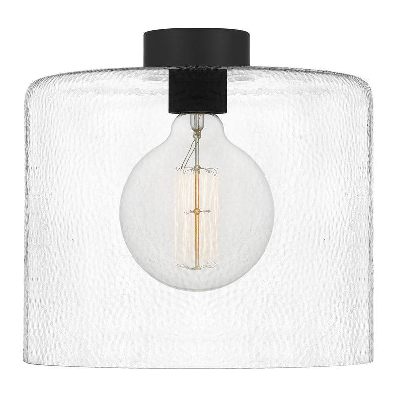 Quoizel ABR1512MBK Abner One Light Mini Pendant, Matte Black Alternate Image 4.jpg