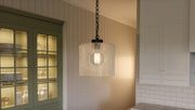 Quoizel ABR1512MBK Abner One Light Mini Pendant, Matte Black Alternate Image 8.jpg