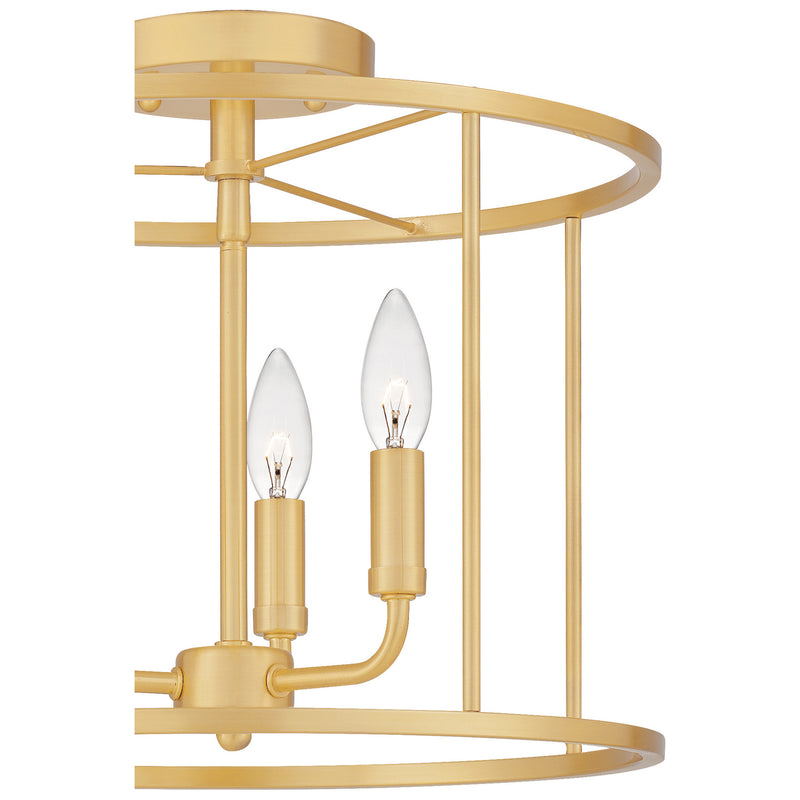 Quoizel ABR1714AB Abner Three Light Semi Flush Mount, Aged Brass Alternate Image 4.jpg
