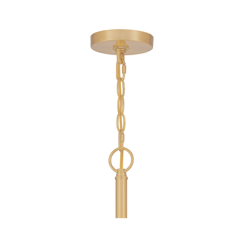Quoizel ABR5018AB Abner Five Light Chandelier, Aged Brass Alternate Image.jpg