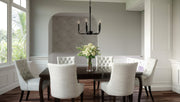 Quoizel ABR5018MBK Abner Five Light Chandelier, Matte Black Alternate Image 7.jpg