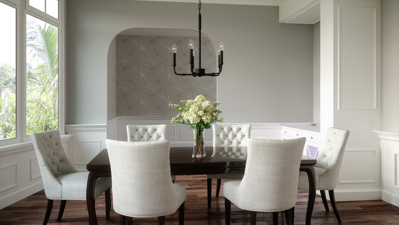 Quoizel ABR5018MBK Abner Five Light Chandelier, Matte Black Alternate Image 7.jpg