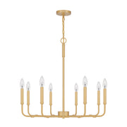 Quoizel ABR5028AB Abner Eight Light Chandelier, Aged Brass Alternate Image.jpg