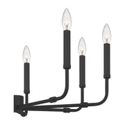 Quoizel ABR5028MBK Abner Eight Light Chandelier, Matte Black Alternate Image 4.jpg
