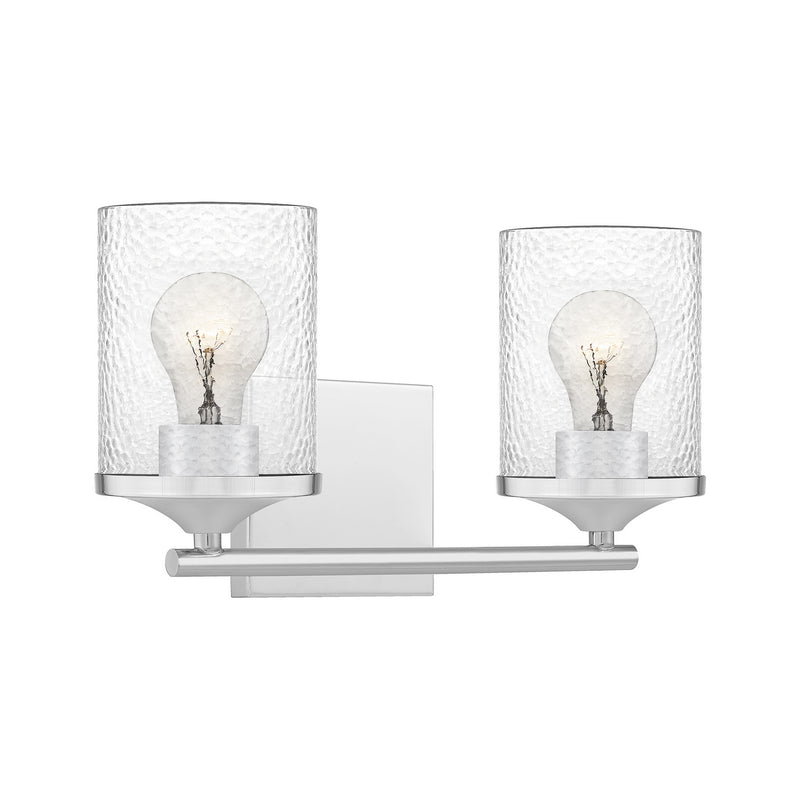 Quoizel ABR8614C Abner Two Light Bath, Polished Chrome Alternate Image 2.jpg