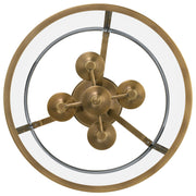Quoizel BAW1716WS Barlow Four Light Semi-Flush Mount, Weathered Brass Alternate Image 4.jpg