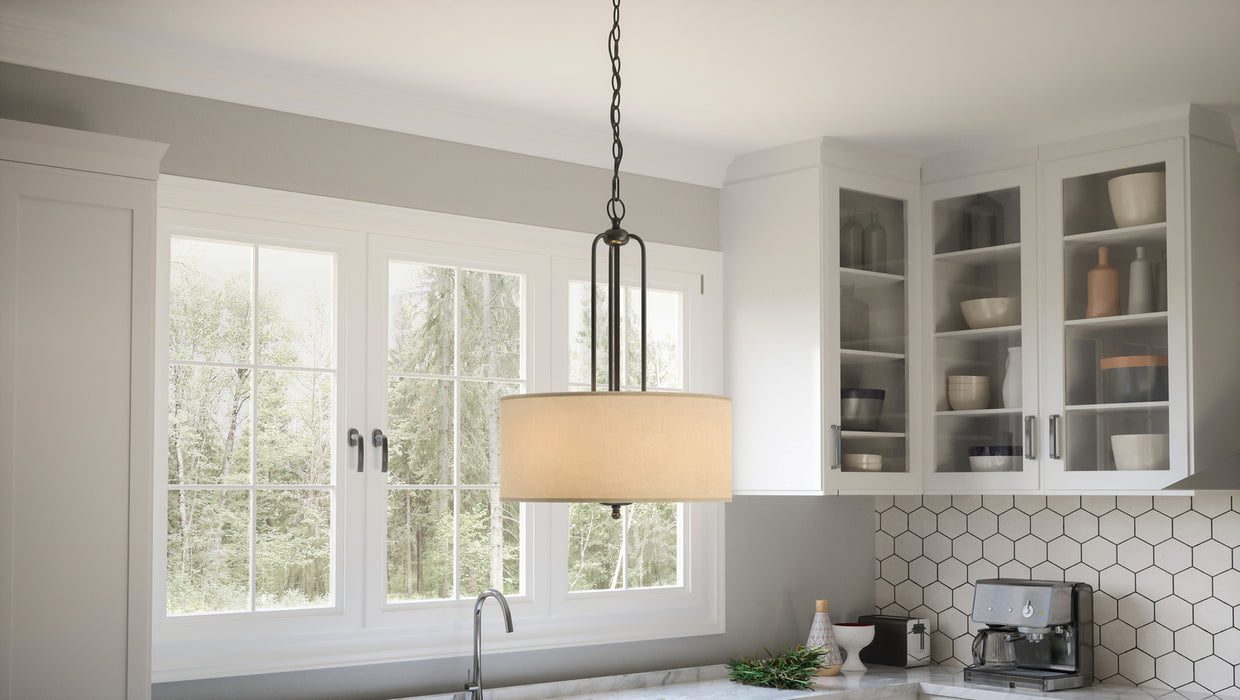 Quoizel BLA2816MBK Blanche Three Light Pendant, Matte Black Alternate Image 6.jpg