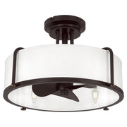 Quoizel CAV3121WT Calvary Four Light Fandelier, Western Bronze Alternate Image 2.jpg