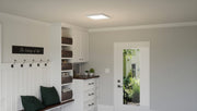 Quoizel OST1615W Outskirts LED Flush Mount, White Lustre Alternate Image.jpg