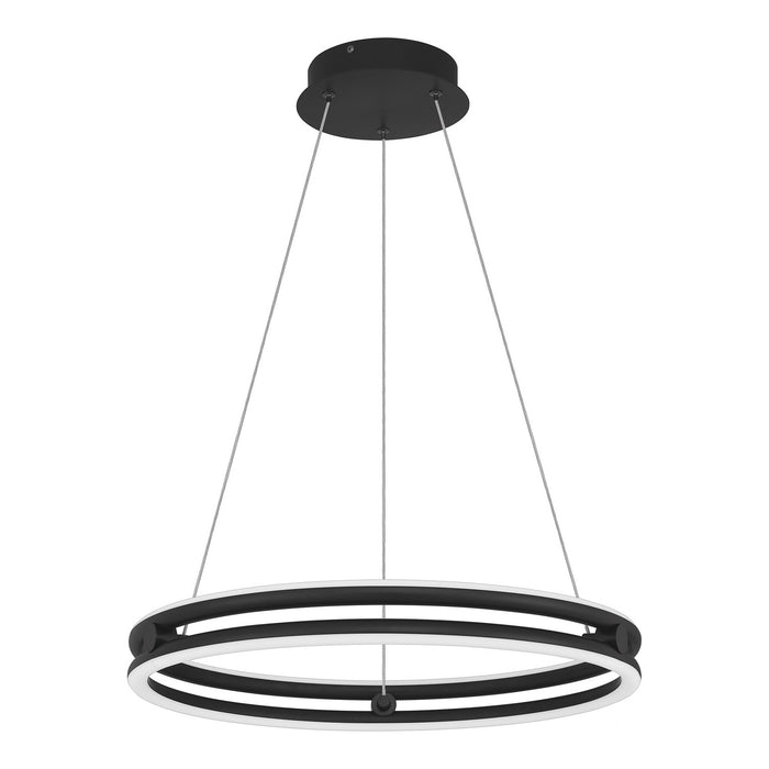 Quoizel PCGVS2820MBK Graves LED Pendant, Matte Black Alternate Image.jpg