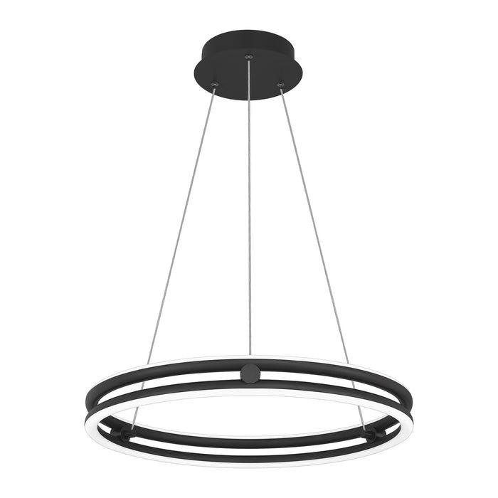 Quoizel PCGVS2820MBK Graves LED Pendant, Matte Black Alternate Image 2.jpg