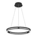 Quoizel PCGVS2820MBK Graves LED Pendant, Matte Black Alternate Image 2.jpg