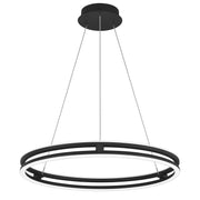 Quoizel PCGVS2824MBK Graves LED Pendant, Matte Black Alternate Image 2.jpg