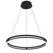 Quoizel PCGVS2824MBK Graves LED Pendant, Matte Black Alternate Image 3.jpg